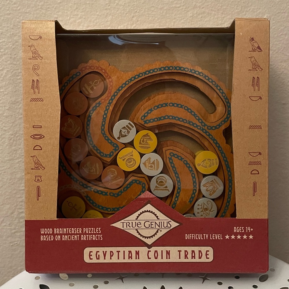 True Genius Puzzle - Egyptian Coin Trade - 5 Star Difficulty